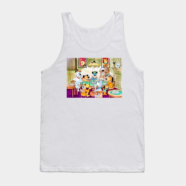 Dogs Playing Poker (Animation Edition) Tank Top by dumb stuff, fun stuff